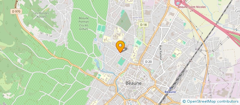 localisation de l'entreprise SCI GABIN ET LOUIS à BEAUNE