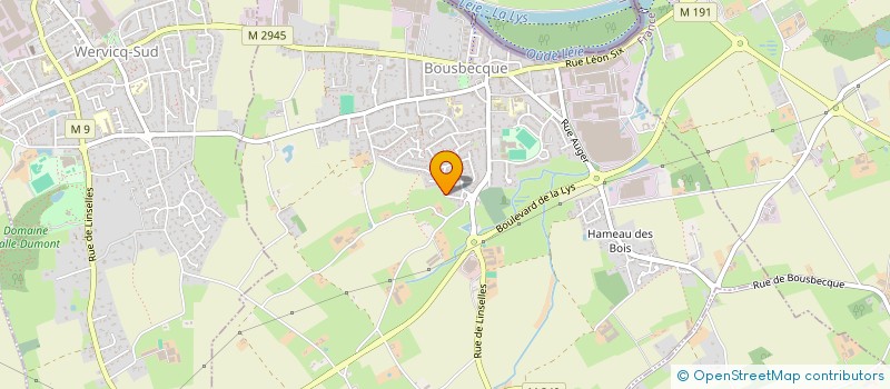 localisation de l'entreprise SCI GABINA  BOUSBECQUE