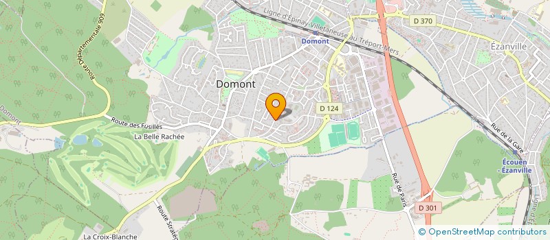 localisation de l'entreprise SCI GABKA  DOMONT