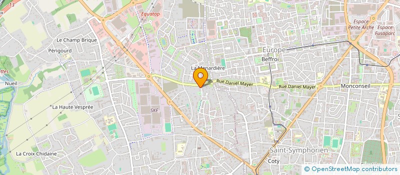 localisation de l'entreprise SCI GABLOCAUX à SAINT-CYR-SUR-LOIRE
