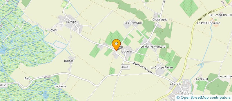 localisation de l'entreprise SCI GABLOU  ARCES