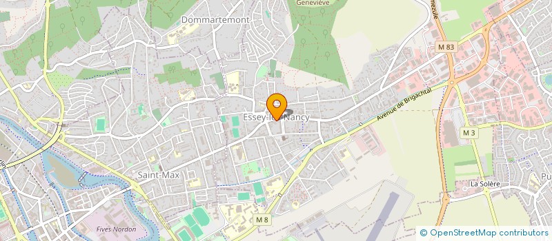 localisation de l'entreprise SCI GABOR  ESSEY-LES-NANCY