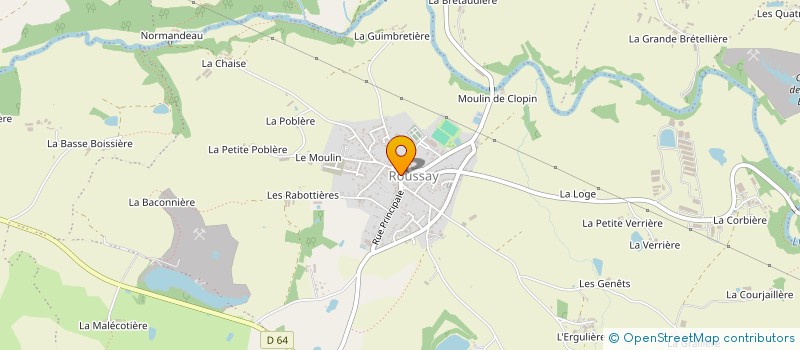 localisation de l'entreprise SCI GABORIAU BARBARY à SEVREMOINE