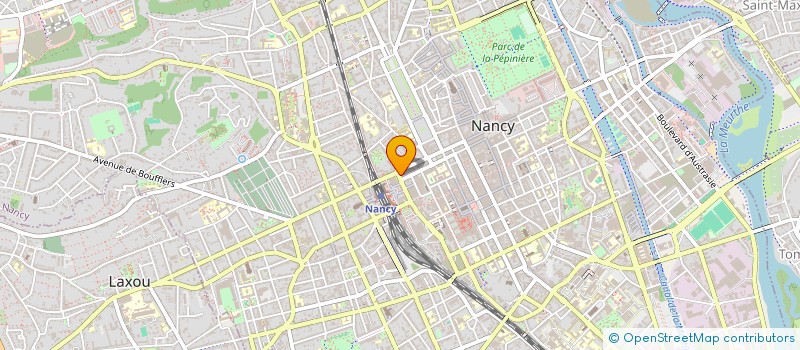 localisation de l'entreprise SCI GABRI-ELLES  NANCY