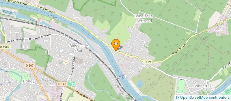 localisation de l'entreprise SCI GABRIAC  BOISSISE-LA-BERTRAND