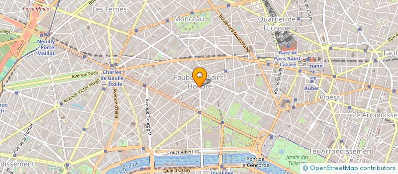 localisation de l'entreprise SCI GABRIEL  PARIS