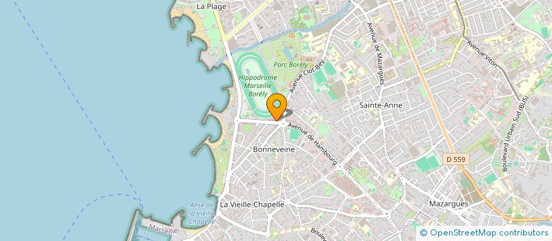 localisation de l'entreprise SCI GABRIEL à MARSEILLE