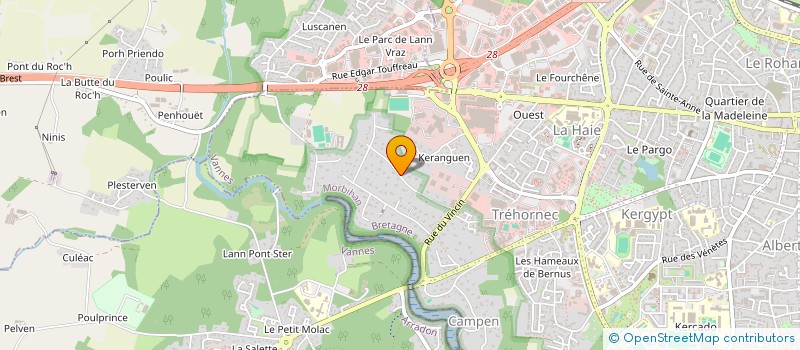 localisation de l'entreprise SCI GABRIEL à VANNES