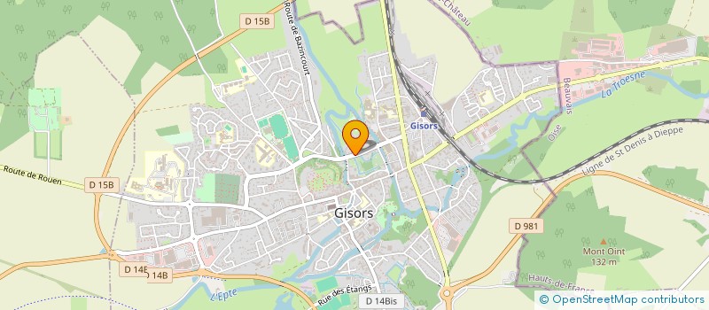 localisation de l'entreprise SCI GABRIEL à GISORS
