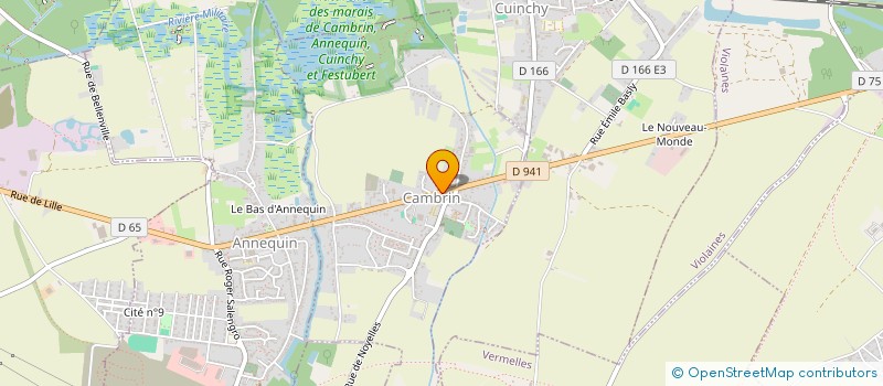 localisation de l'entreprise SCI GABRIEL  CAMBRIN