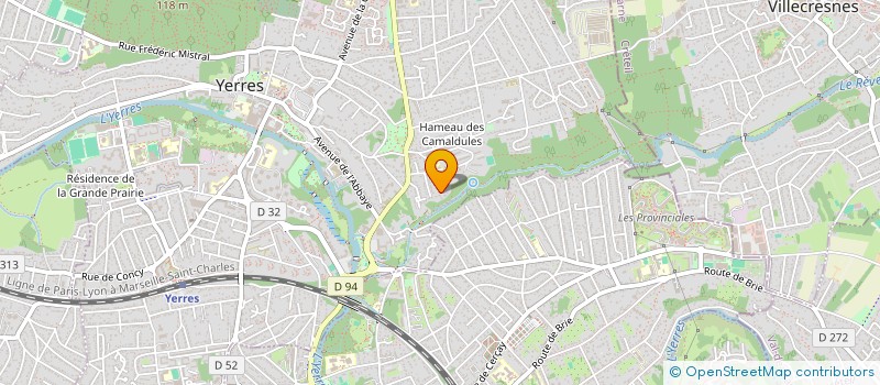 localisation de l'entreprise SCI GABRIEL  YERRES