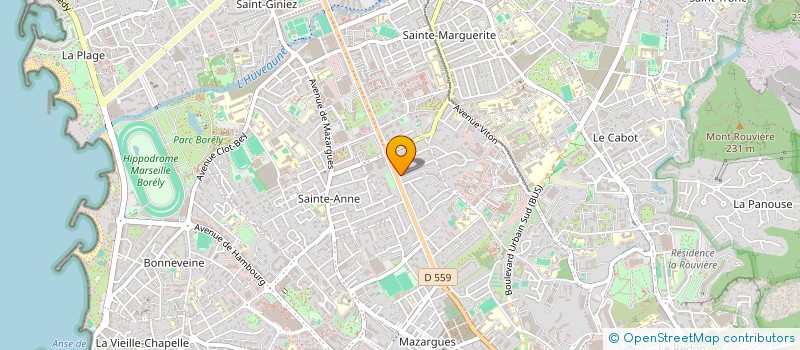 localisation de l'entreprise SCI GABRIEL DAVID à MARSEILLE