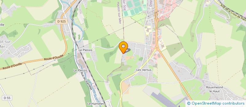 localisation de l'entreprise SCI GABRIEL DE CLIEU  SAINT-AUBIN-SUR-SCIE