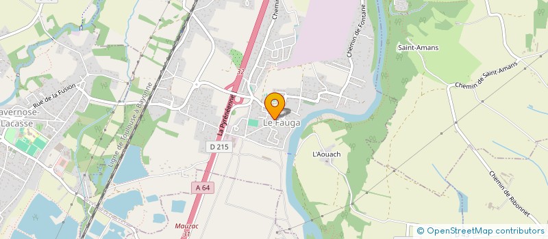 localisation de l'entreprise SCI GABRIEL DE SERRES  MONTAUT