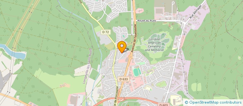 localisation de l'entreprise SCI GABRIEL ET ROSE  SAINT-AVOLD