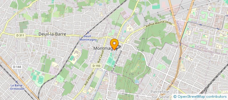 localisation de l'entreprise SCI GABRIEL HABITAT  MONTMAGNY