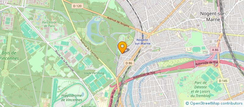 localisation de l'entreprise SCI GABRIEL PERI  PARIS