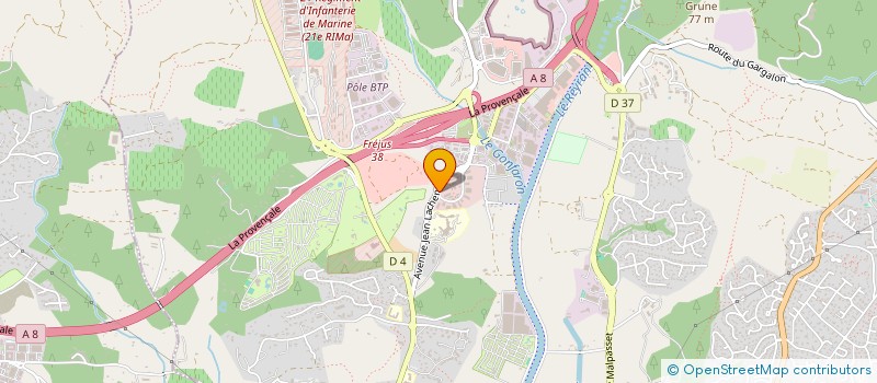 localisation de l'entreprise SCI GABRIEL PERI à FREJUS