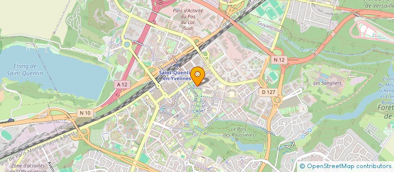 localisation de l'entreprise SCI GABRIEL PERI TRAPPES  TRAPPES