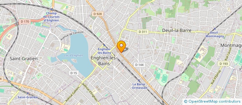 localisation de l'entreprise SCI GABRIELLE  MONTMORENCY