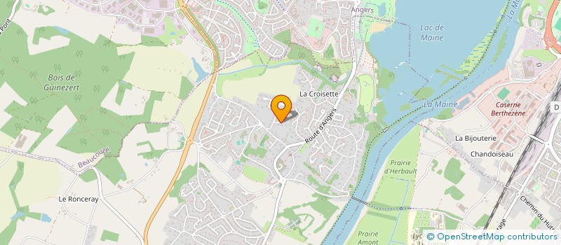 localisation de l'entreprise SCI GABRIELLE  BOUCHEMAINE