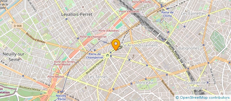 localisation de l'entreprise SCI GABRIELLE à LEVALLOIS PERRET