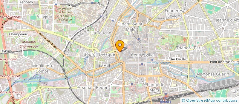 localisation de l'entreprise SCI GABRIELLE  RENNES
