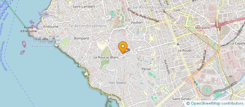 localisation de l'entreprise SCI GABRIELLE à MARSEILLE