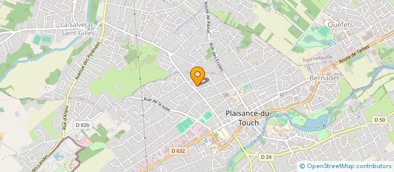 localisation de l'entreprise SCI GABRIELLE  PLAISANCE-DU-TOUCH