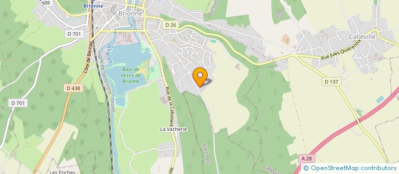 localisation de l'entreprise SCI GABRIELLE.R  BRIONNE