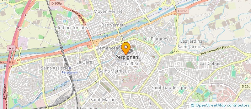 localisation de l'entreprise SCI GABSAR à PERPIGNAN