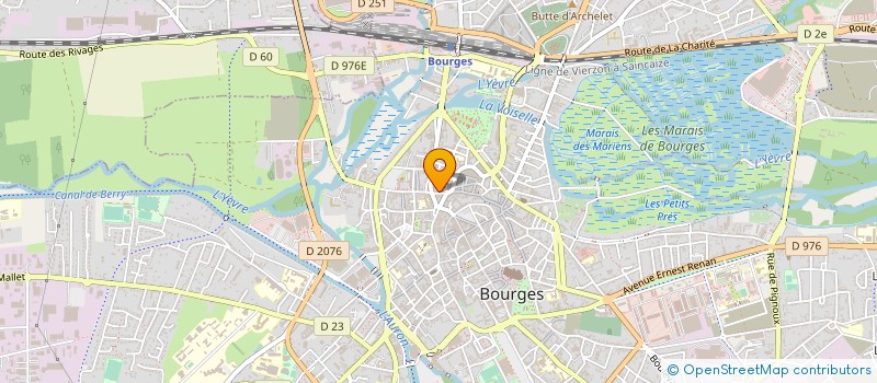 localisation de l'entreprise SCI GABSI  BOURGES