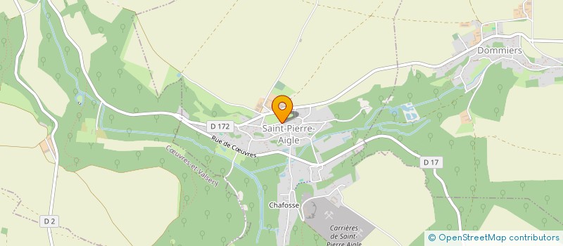 localisation de l'entreprise SCI GABWILEX  SAINT-PIERRE-AIGLE