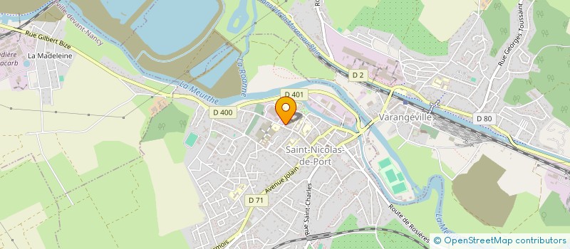 localisation de l'entreprise SCI GABY  SAINT-NICOLAS-DE-PORT