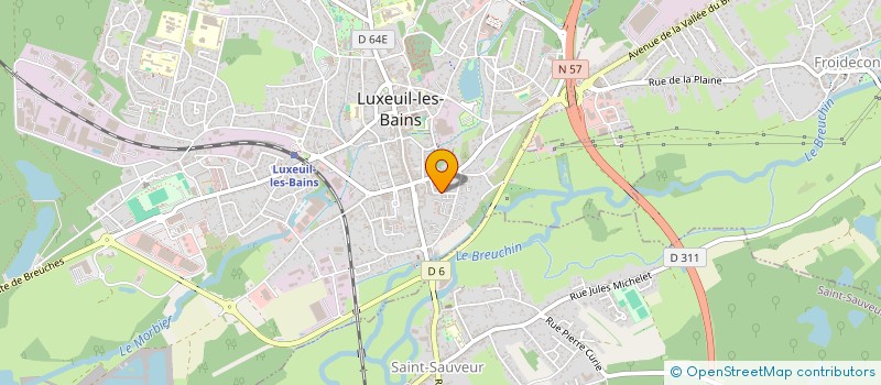 localisation de l'entreprise SCI GABY  MEURCOURT