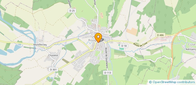 localisation de l'entreprise SCI GABY  HUANNE-MONTMARTIN