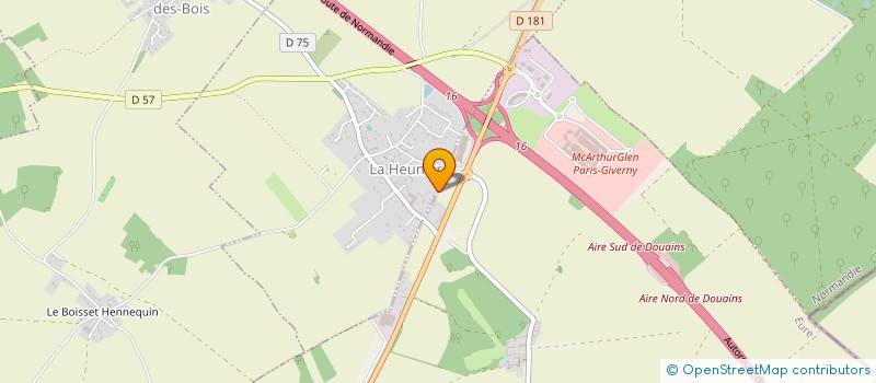 localisation de l'entreprise SCI GABY  LA HEUNIERE