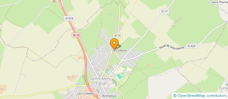 localisation de l'entreprise SCI GABYJANICK à CARENTAN-LES-MARAIS