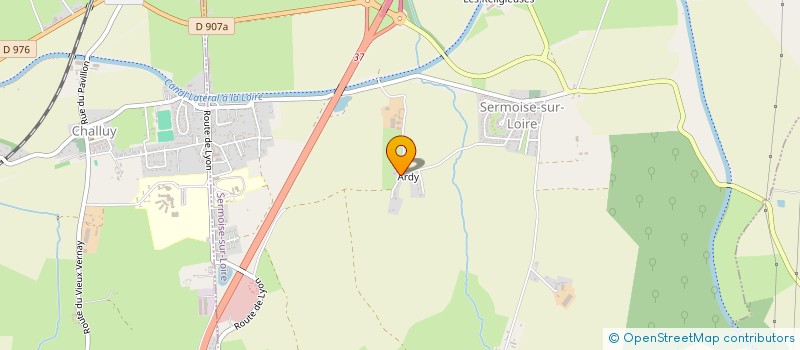 localisation de l'entreprise SCI GABYMMO  SERMOISE-SUR-LOIRE