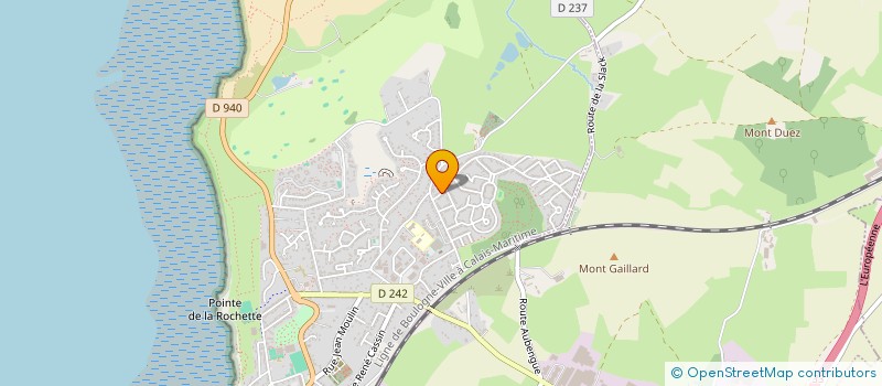 localisation de l'entreprise SCI GACC  WIMEREUX