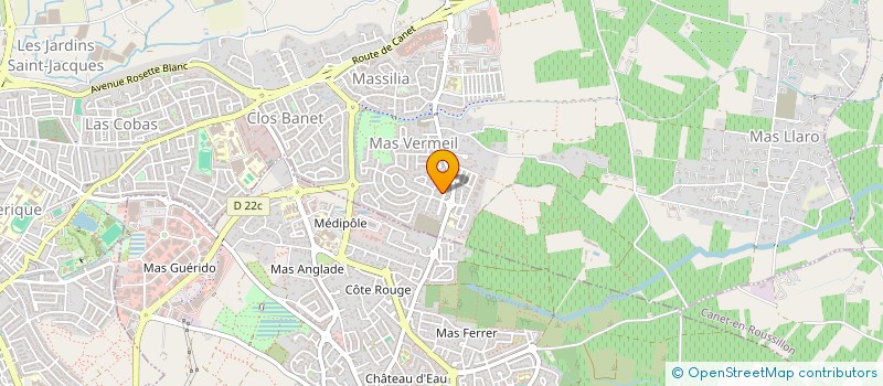 localisation de l'entreprise SCI GACEL à PERPIGNAN