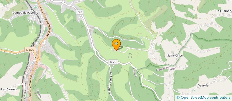 localisation de l'entreprise SCI GACHARD  CAHORS