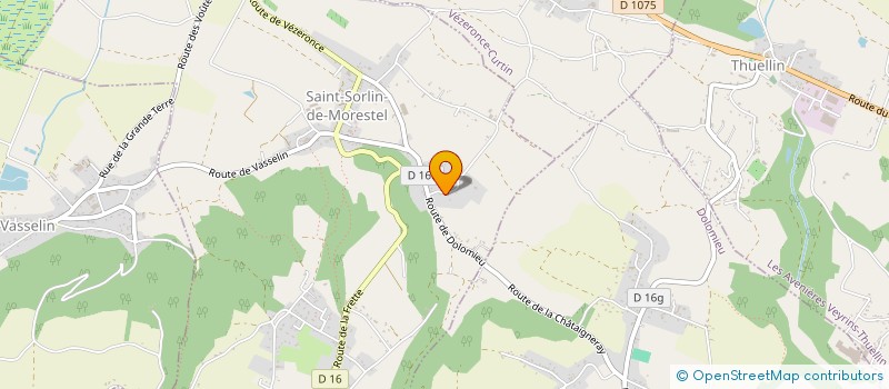 localisation de l'entreprise SCI GACHE à SAINT-SORLIN-DE-MORESTEL