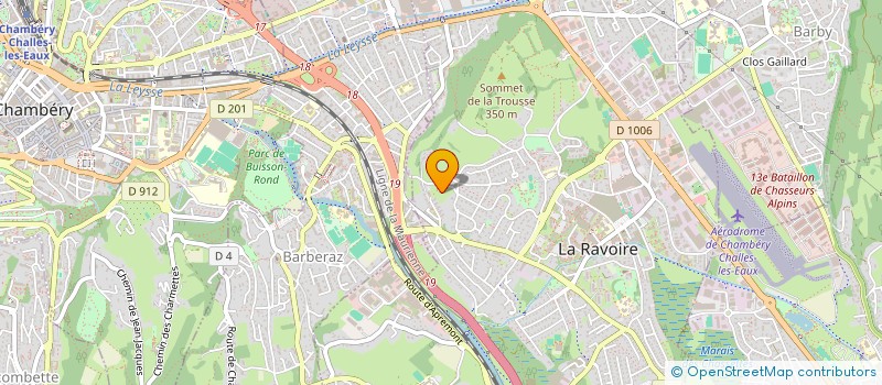 localisation de l'entreprise SCI GACHET VELLETAZ  LA RAVOIRE