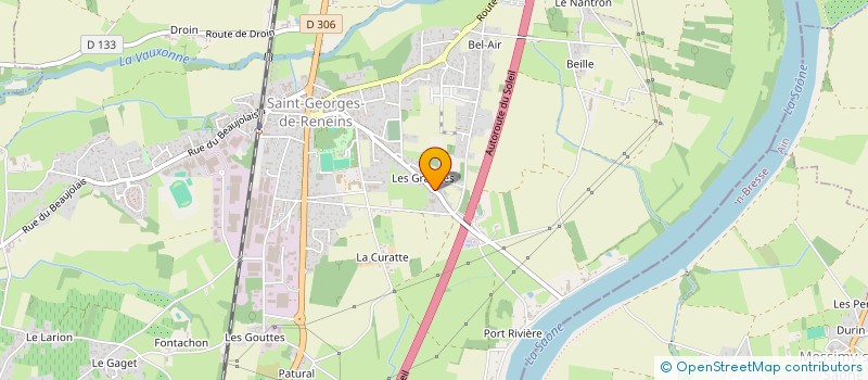 localisation de l'entreprise SCI GACHON  SAINT-GEORGES-DE-RENEINS