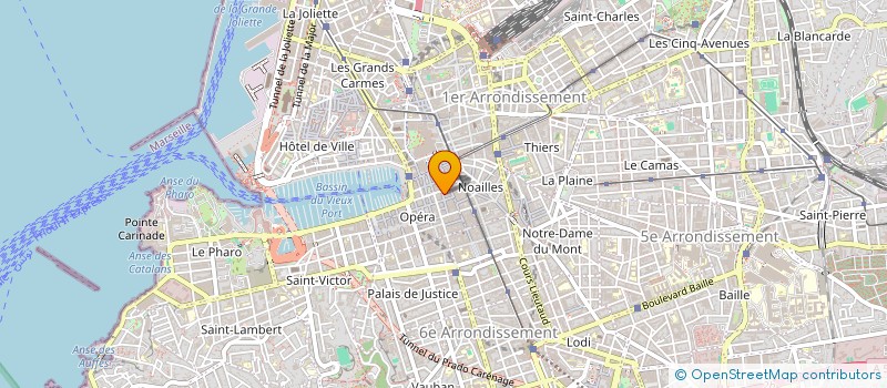 localisation de l'entreprise SCI GACI à MARSEILLE