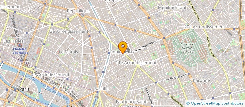 localisation de l'entreprise SCI GAD  PARIS