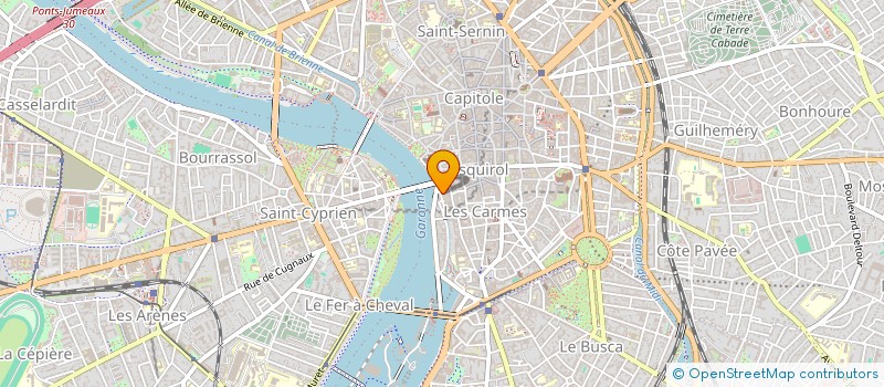 localisation de l'entreprise SCI GAD à TOULOUSE