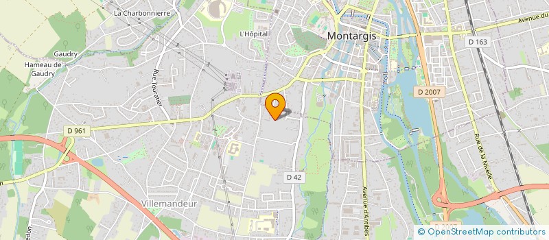 localisation de l'entreprise SCI GAD à VILLEMANDEUR