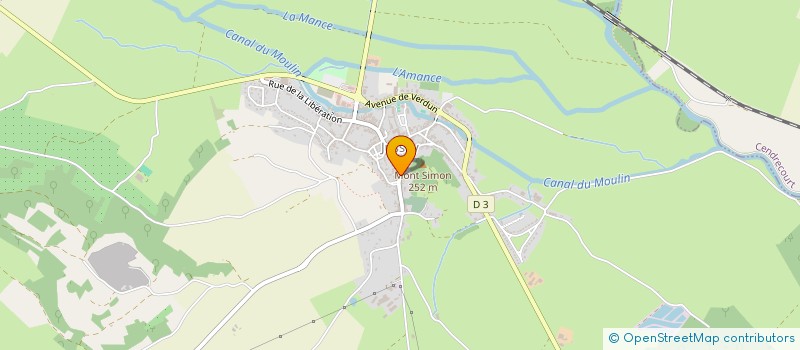 localisation de l'entreprise SCI GADAC  JUSSEY